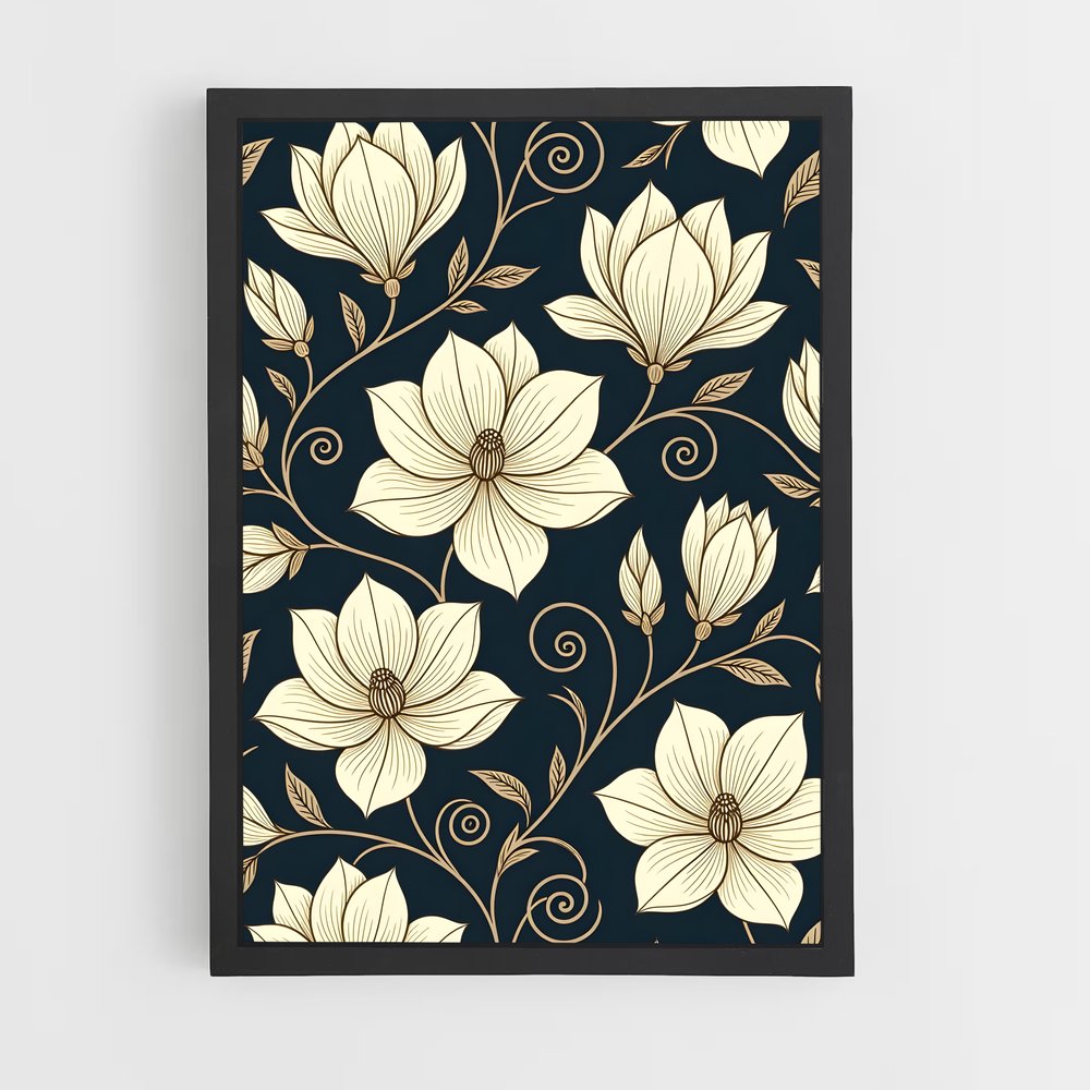 ap-botanical patterns-9 cadre Noir