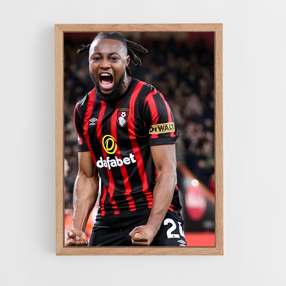 ap-bournemouth afc-8 cadre Bois clair