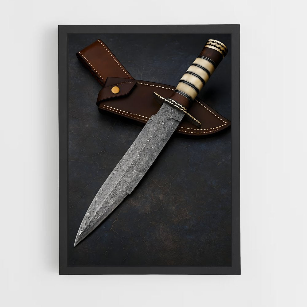 ap-bowie knife-2 cadre Noir
