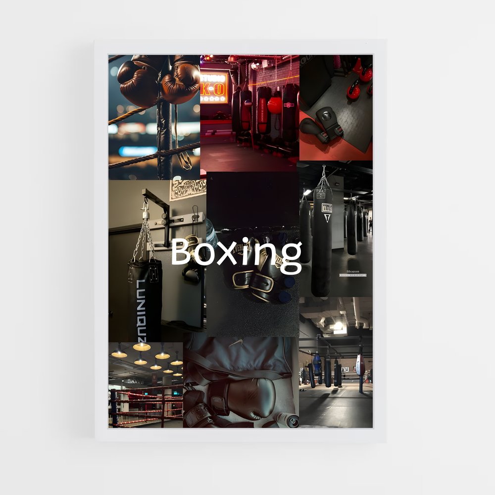 ap-boxing-1 cadre Blanc