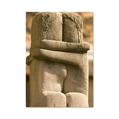 Poster Brancusi kiss 19812