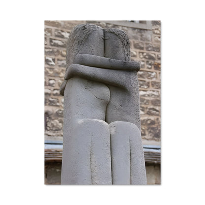 Poster Brancusi kiss 19816