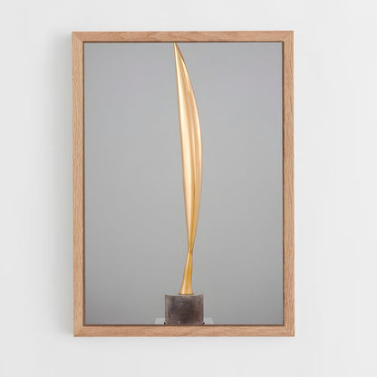 ap-brancusi bird in space-2 cadre Bois clair