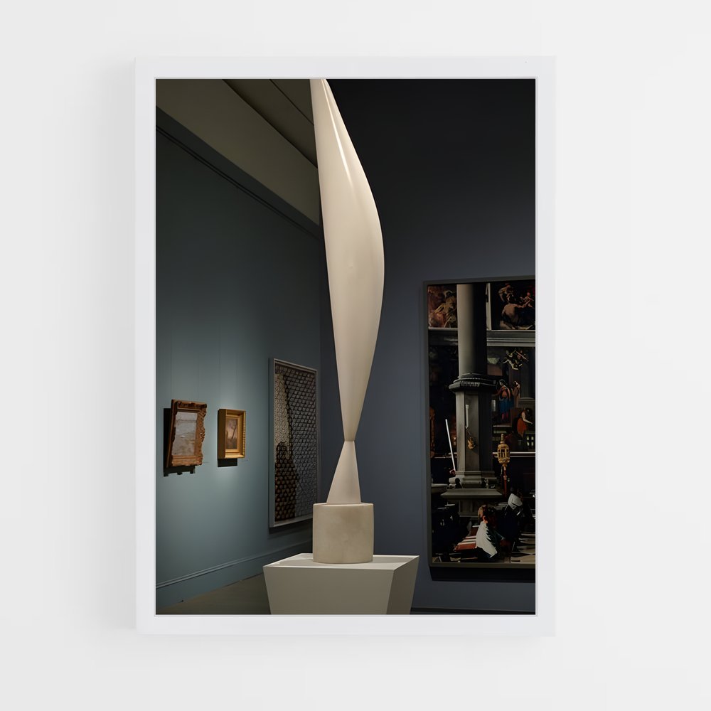 ap-brancusi bird in space-5 cadre Blanc