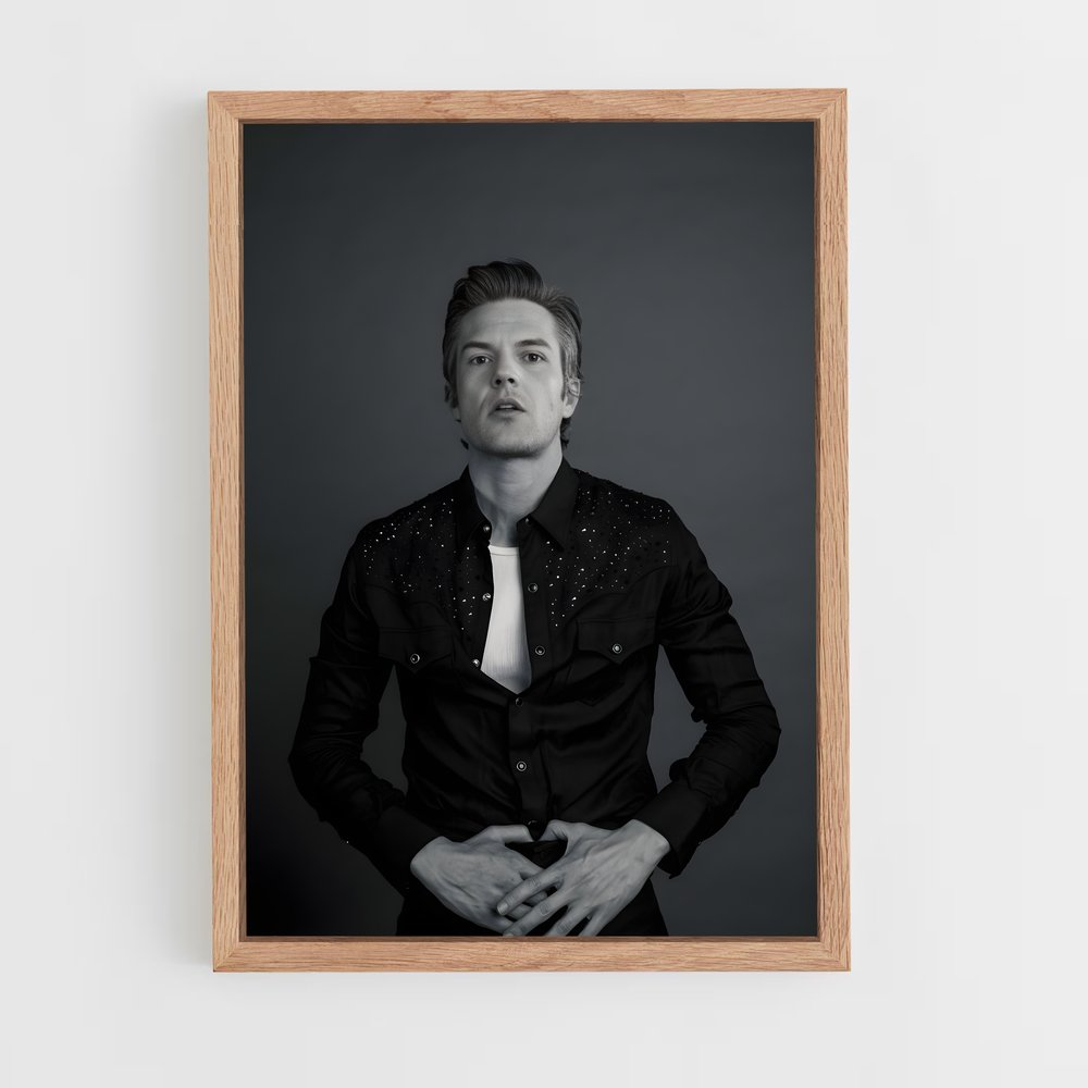 ap-brandon flowers-3 cadre Bois clair