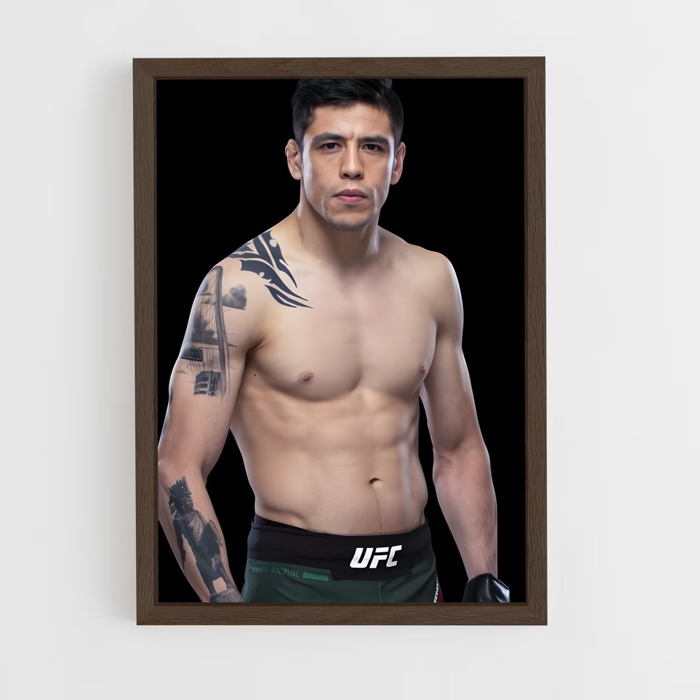 ap-brandon moreno-7 cadre Bois foncé