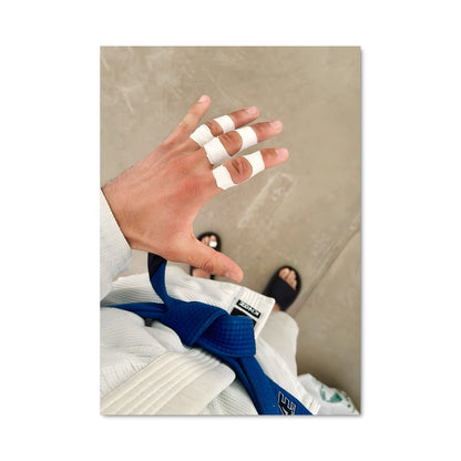 Poster Ceinture Blanche