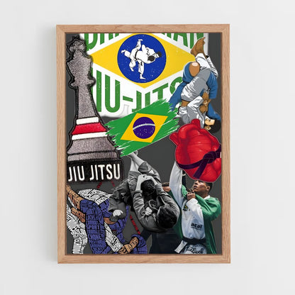 ap-brazilian jiu-jitsu-5 cadre Bois clair