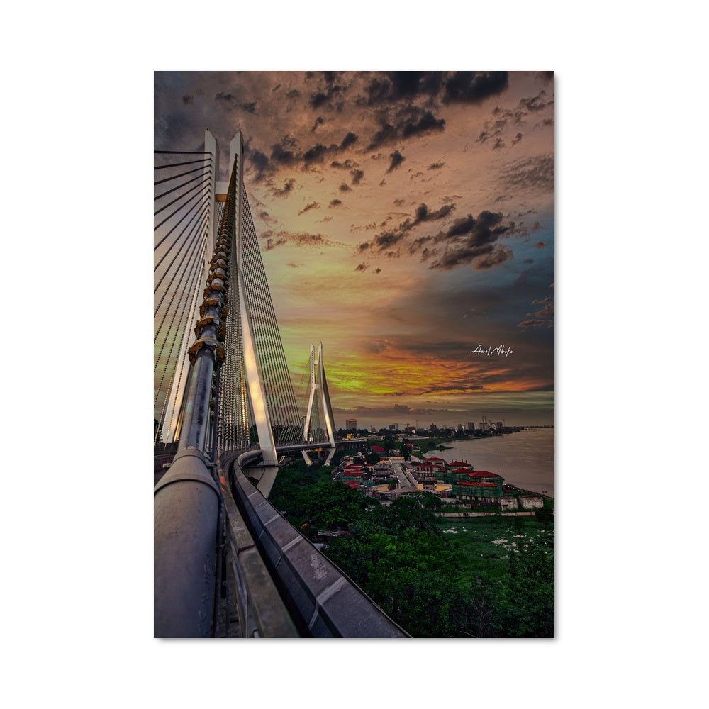 Poster Pont de Brazzaville