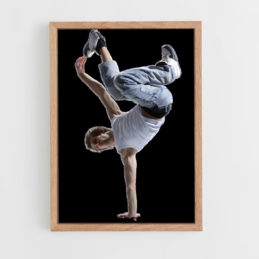 ap-breakdancing-2 cadre Bois clair