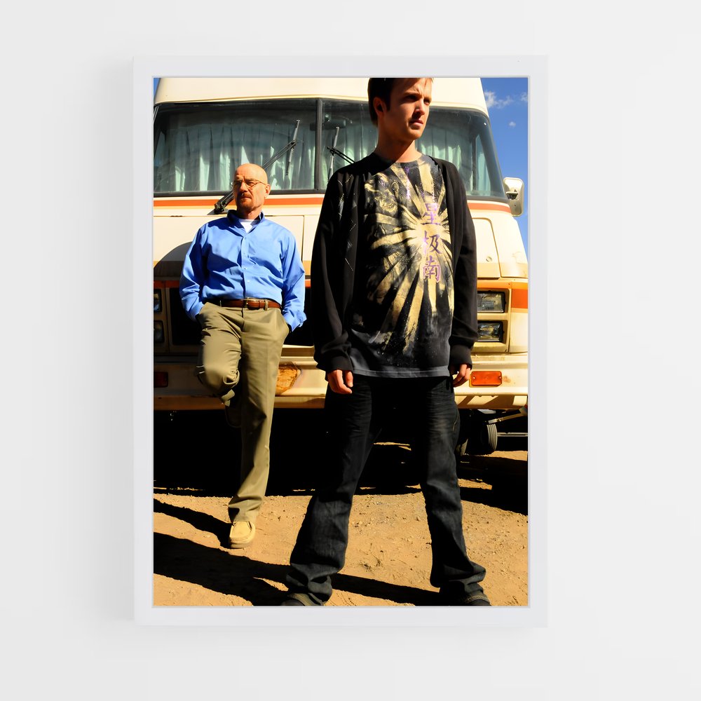 ap-breaking bad-1 cadre Blanc