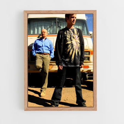 ap-breaking bad-1 cadre Bois clair