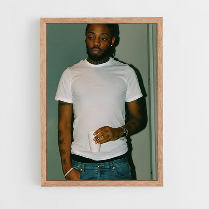 ap-brent faiyaz-2 cadre Bois clair
