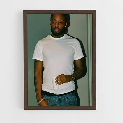 ap-brent faiyaz-2 cadre Bois foncé