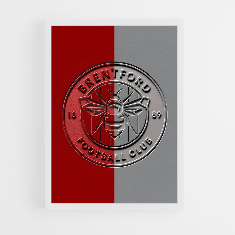 ap-brentford fc-3 cadre Blanc