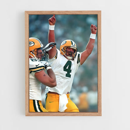 ap-brett favre-4 cadre Bois clair