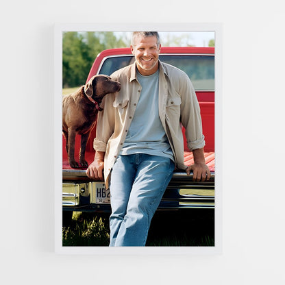 ap-brett favre-6 cadre Blanc