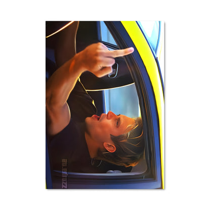 Poster Reflet de Vitesse