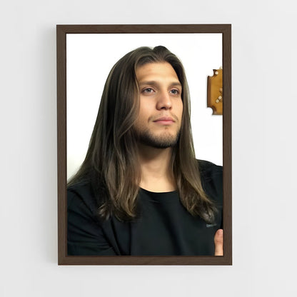 ap-brian ortega-10 cadre Bois foncé