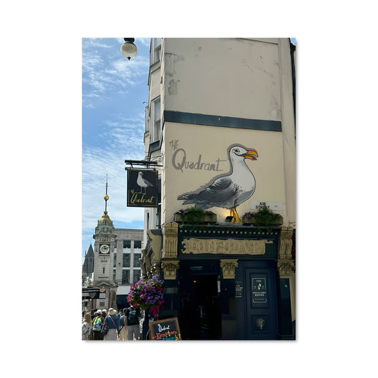 Poster Oiseau Urbain