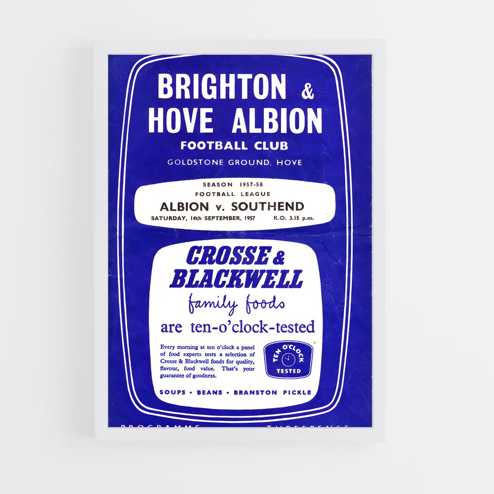 ap-brighton hove albion fc-10 cadre Blanc