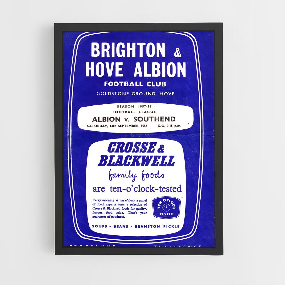 ap-brighton hove albion fc-10 cadre Noir
