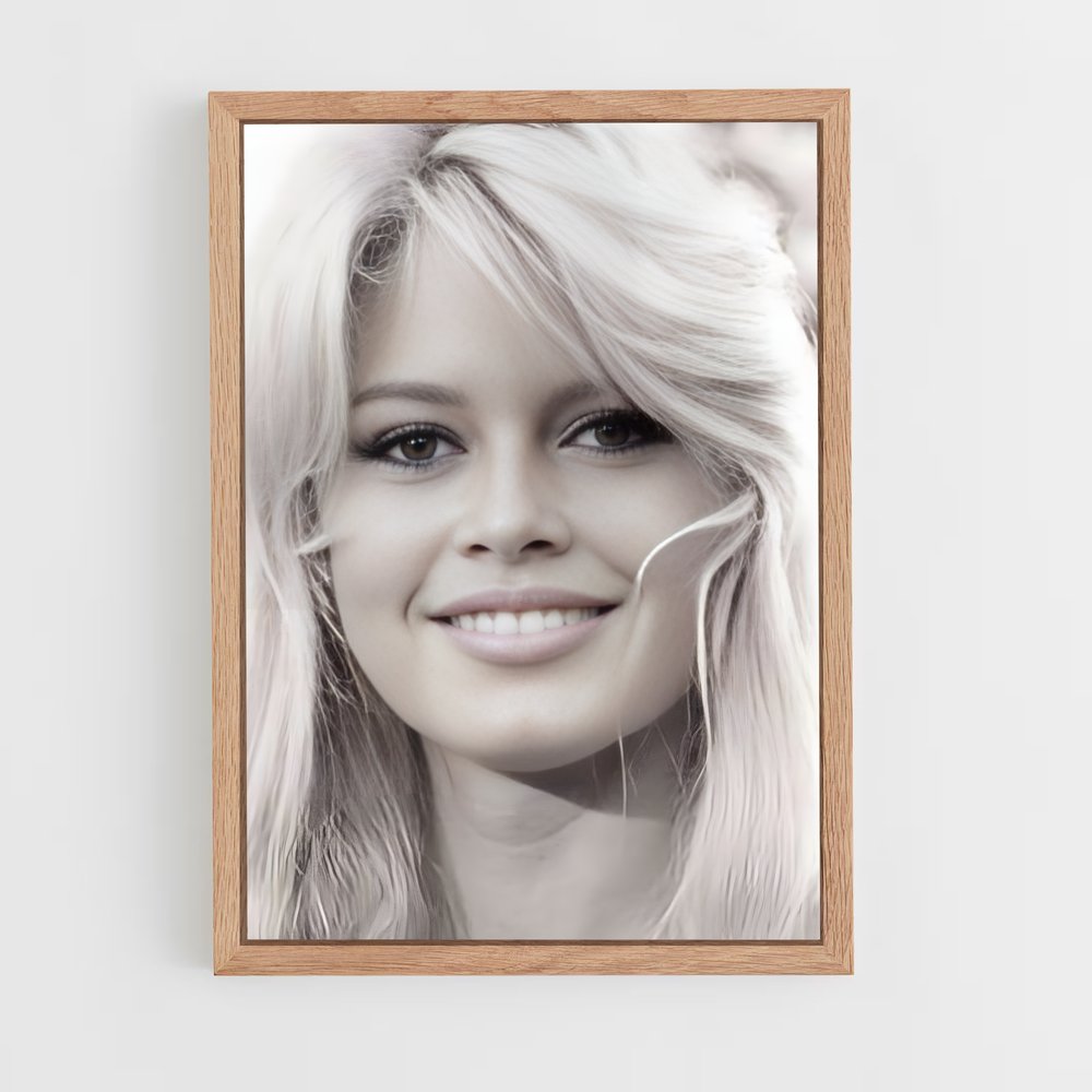 ap-brigitte bardot-4 cadre Bois clair