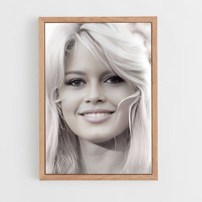 ap-brigitte bardot-4 cadre Bois clair