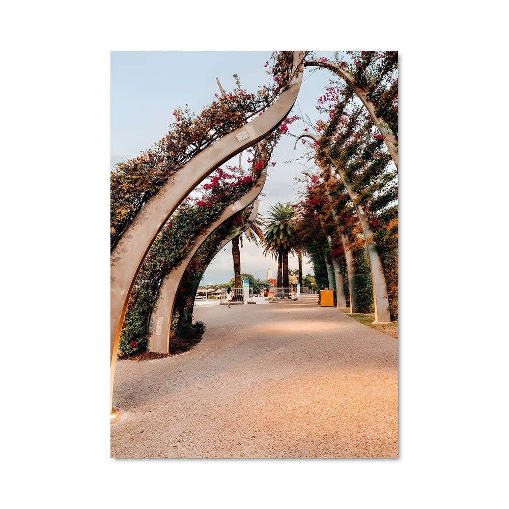 Poster Le Sentier Fleurissant