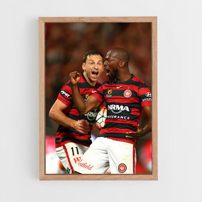 ap-brisbane roar fc-1 cadre Bois clair