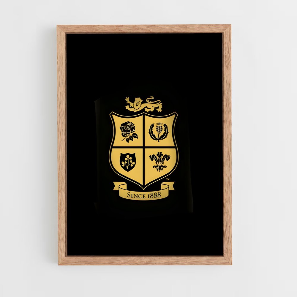 ap-british and irish lions-1 cadre Bois clair