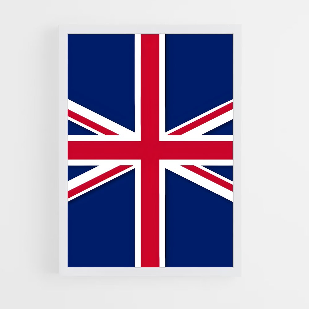 ap-british empire flag-1 cadre Blanc