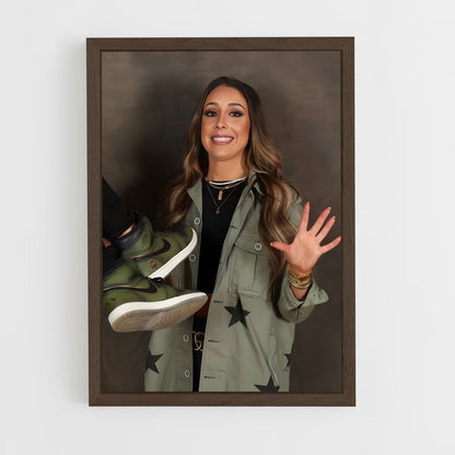 ap-britt baker-2 cadre Bois foncé