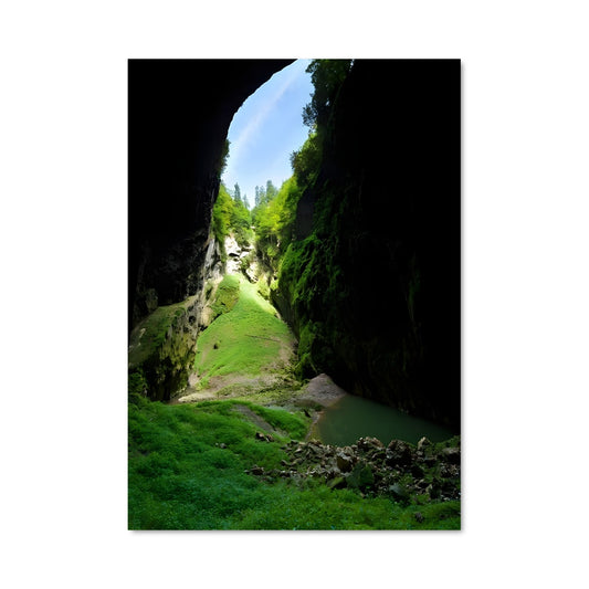 Poster Rivière Caverneuse