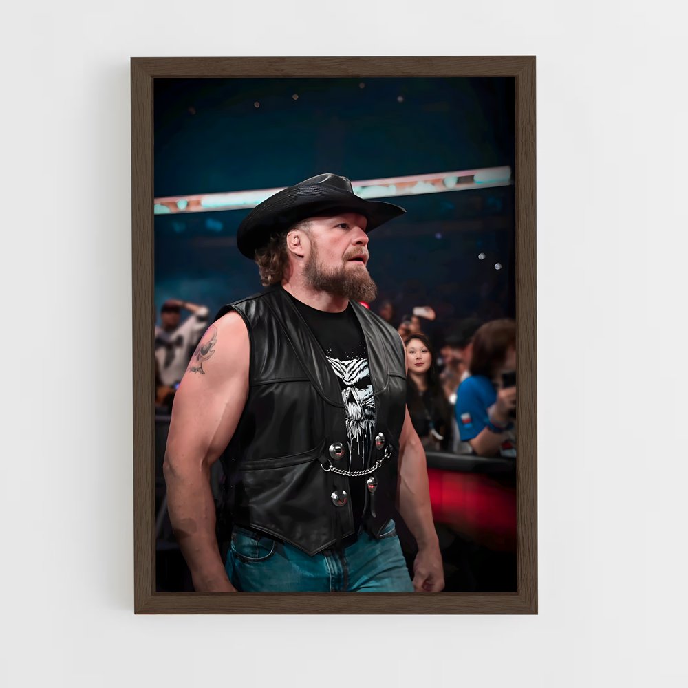 ap-brock lesnar-2 cadre Bois foncé