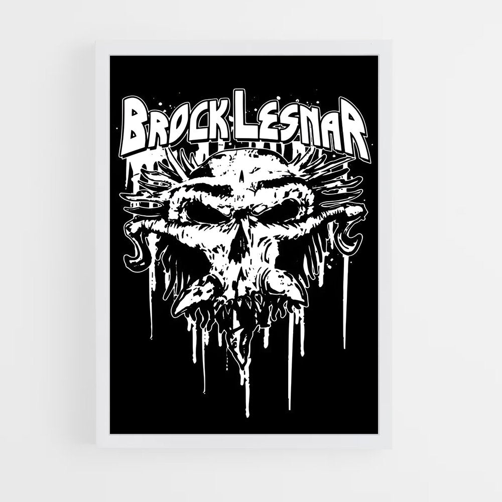 ap-brock lesnar-9 cadre Blanc