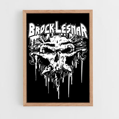 ap-brock lesnar-9 cadre Bois clair