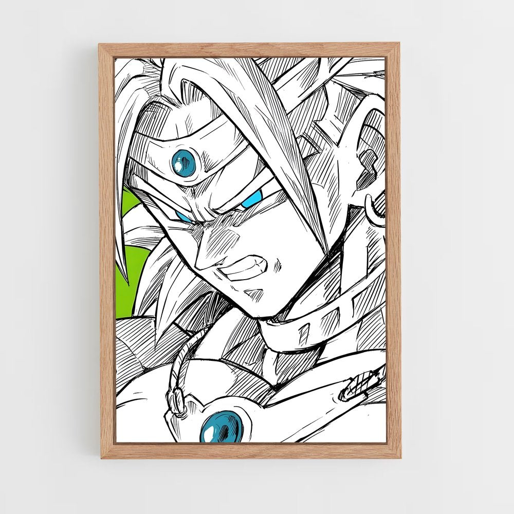 ap-broly-10 cadre Bois clair