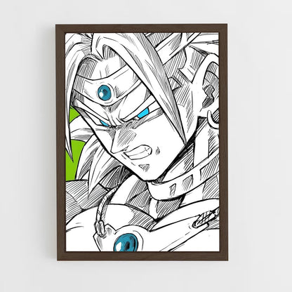 ap-broly-10 cadre Bois foncé