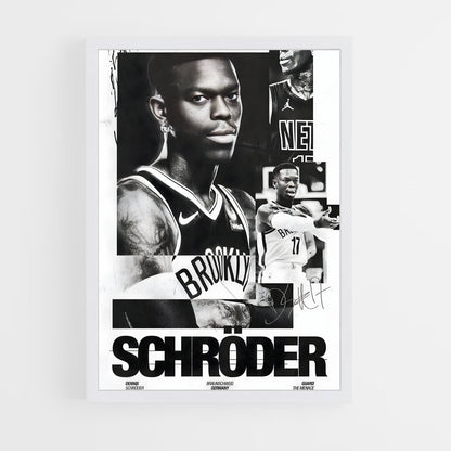 ap-brooklyn nets-3 cadre Blanc