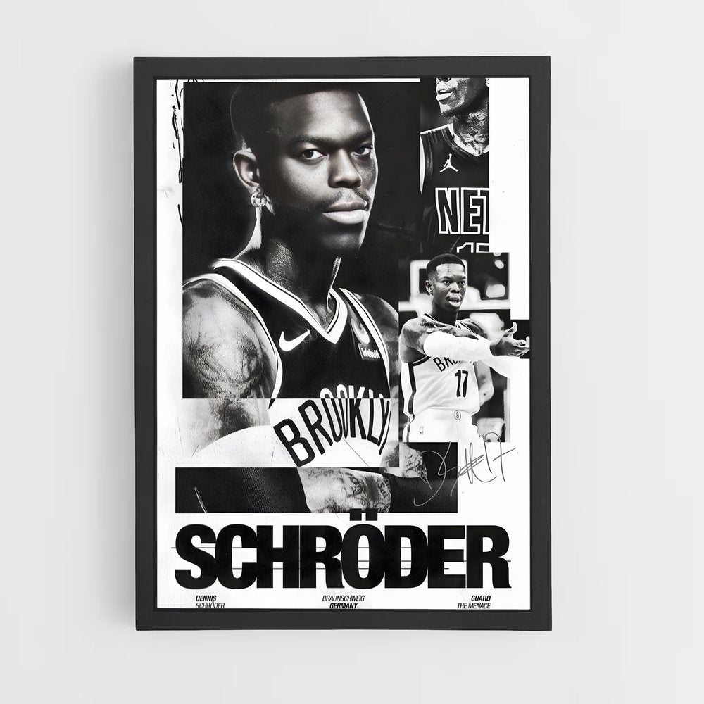 ap-brooklyn nets-3 cadre Noir
