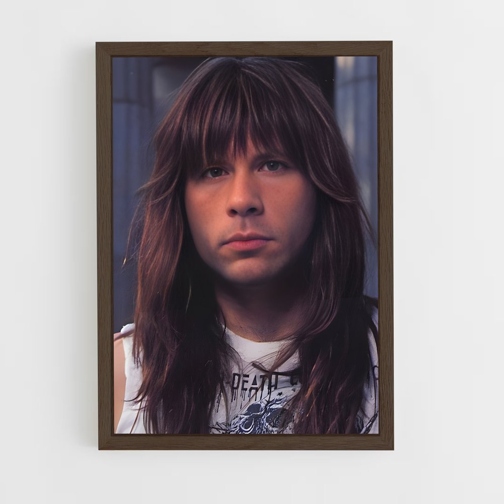 ap-bruce dickinson-1 cadre Bois foncé