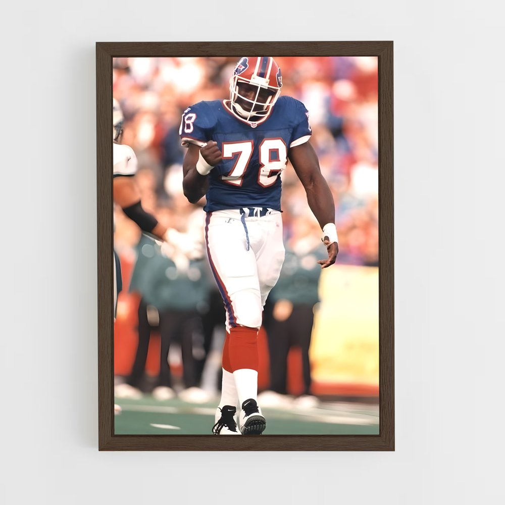 ap-bruce smith-1 cadre Bois foncé
