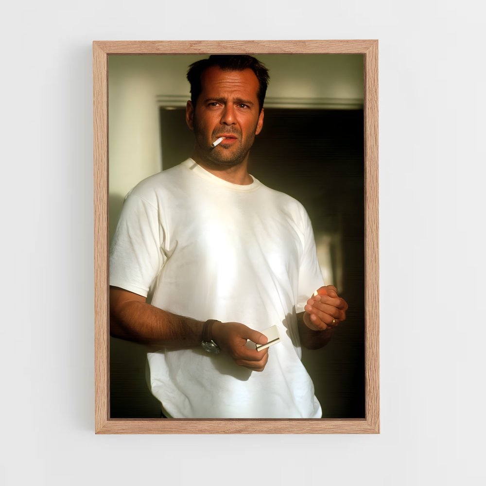 ap-bruce willis-2 cadre Bois clair