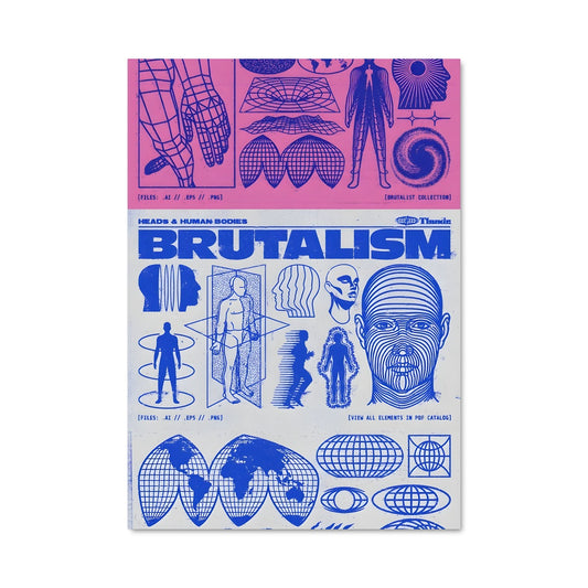 Poster Brutalisme Britannique