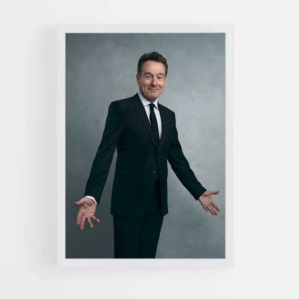 ap-bryan cranston-3 cadre Blanc