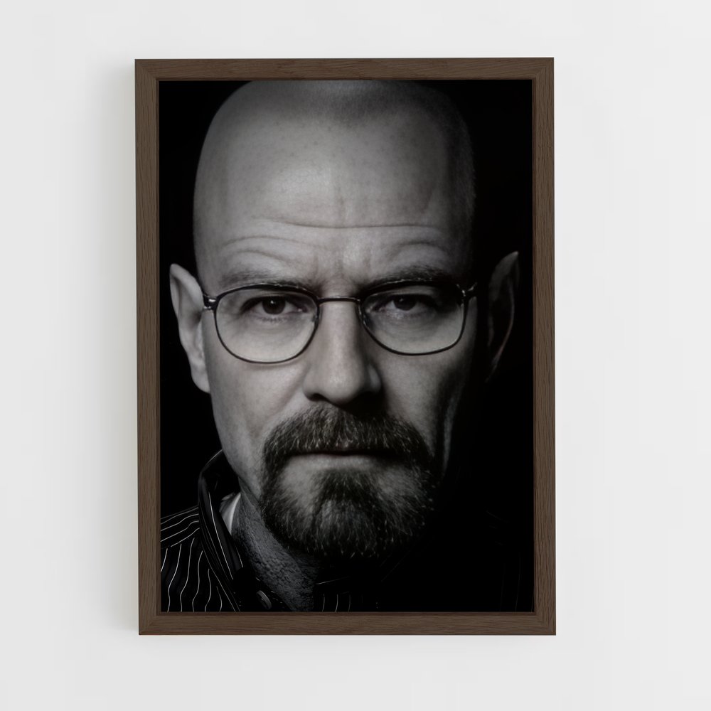 ap-bryan cranston-4 cadre Bois foncé