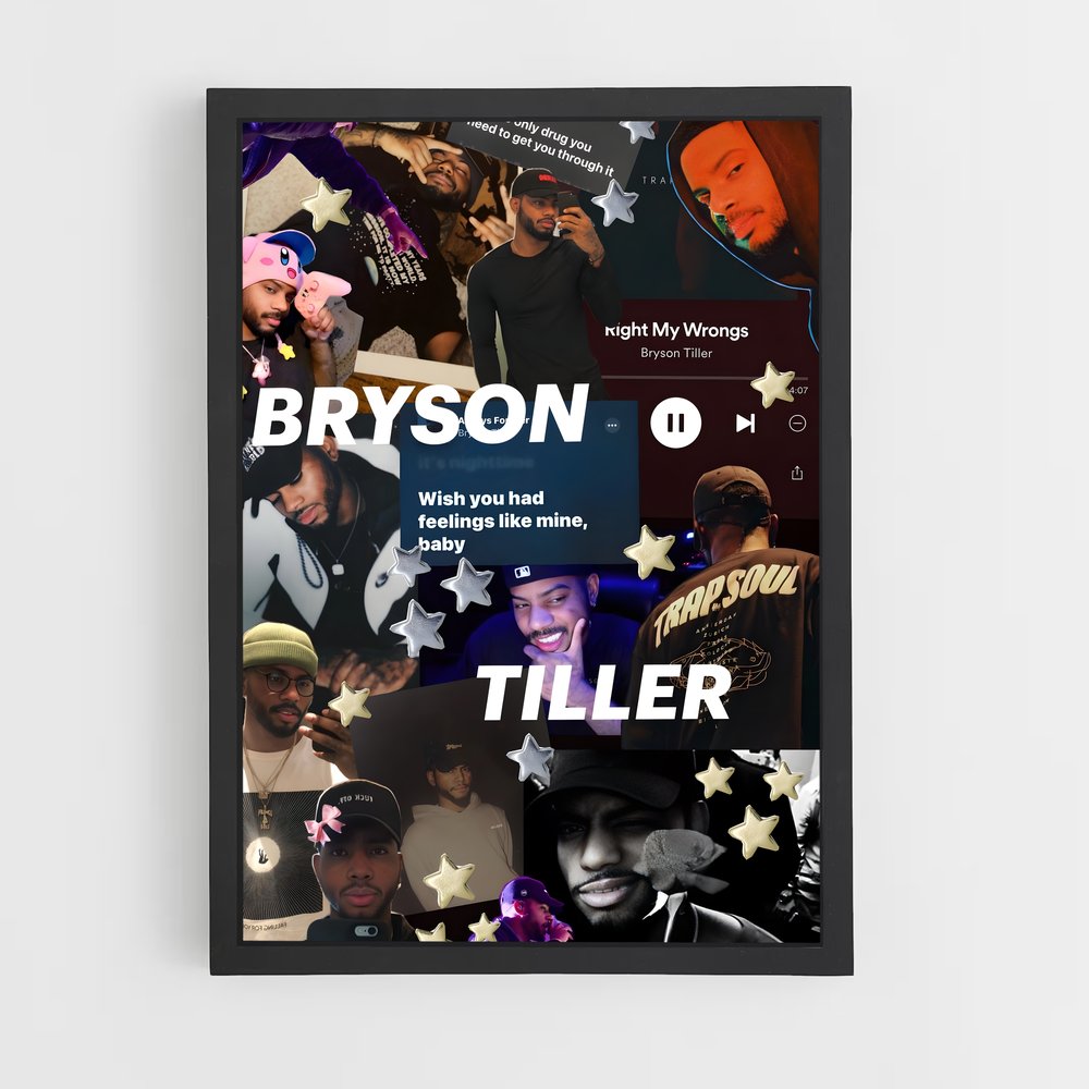 ap-bryson tiller-3 cadre Noir