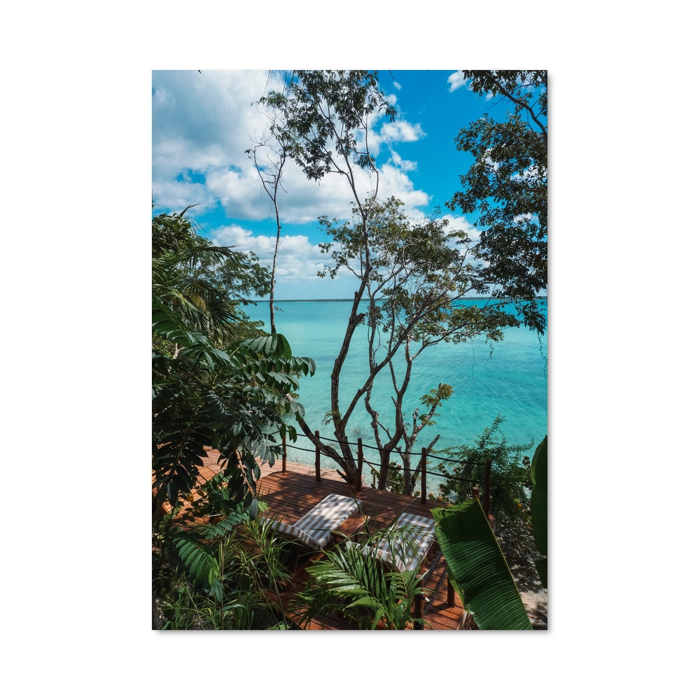 Poster Terrasse Buada