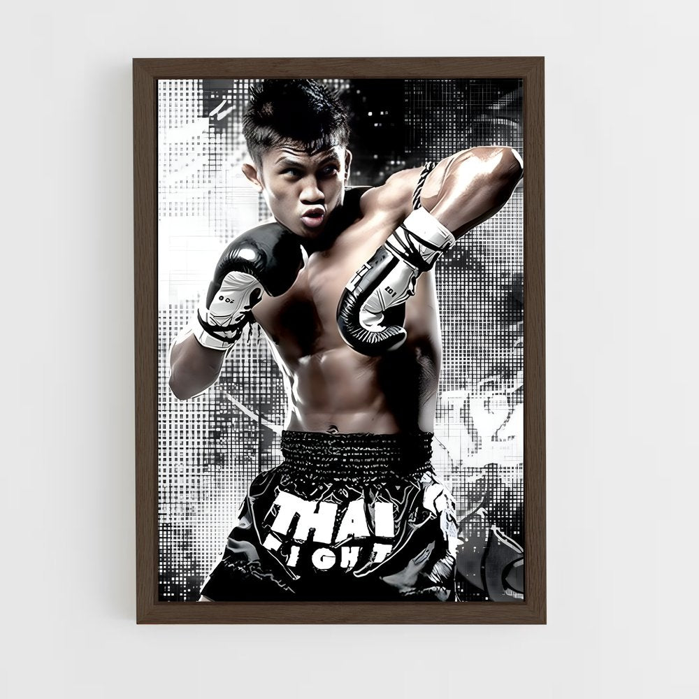 ap-buakaw banchamek-5 cadre Bois foncé